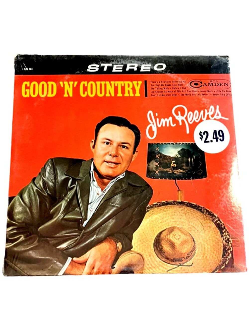 Jim Reeves - Good 'N' Country - RCA Camden Record CAS 784 - NEW & Sealed
